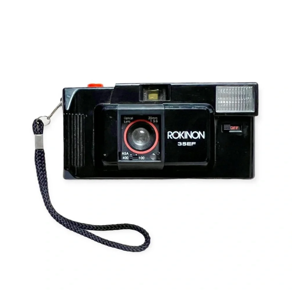 Vintage 80s Rokinon 35EF Happy S 35mm film camera